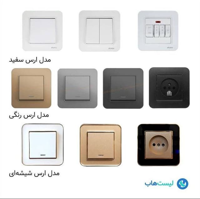 تصویر کلید و پریز ایران